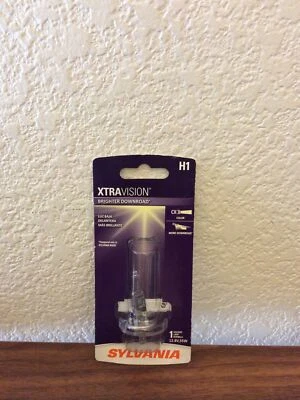 Sylvania Xtra Vision One Bulb H1 55W Head Light High Beam Upgrade Replace OE Foto 1 de 2