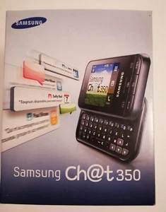 Samsung Ch@t 350 Chat 350 Téléphone Portable Coulissant Slide Desimlock 🔓 - Photo 1/12