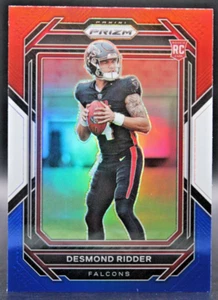 2022 Panini Prizm - Rookies Red White & Blue Prizm #302 Desmond Ridder (RC) - Picture 1 of 2