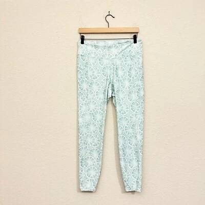 Leggings GILLY HICKS Go Recharge 7/8 para mujer talla L verde azulado estampado limón tiro alto nuevos con etiquetas Foto 1 de 4