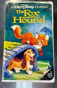Walt Disney BLACK DIAMOND VHS THE FOX AND THE HOUND Classic Rare Home Video - Picture 1 of 8