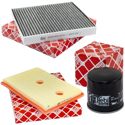 Inspektionspaket Filterset Febi für Audi A3 Seat Leon ST Skoda VW Golf VII 1.2 - Bild 1 von 4