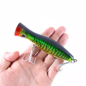 6PCS Popper Fishing Lures Topwater Floating Wobbler Bass 13cm/43g Saltwater USA - Picture 1 of 11