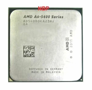 Genuine AMD A6-5400K 3.6GHz 1MB L2 Cache CPU Processor AD540B0KA23HJ - Picture 1 of 1