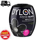 Intense Black Dylon Machine Dye Pod Powder Fabric Wash For Colour Clothes 350G