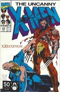 UNCANNY X-MEN #276 Signed Chris Claremont 1991 Wolverine Prof X + Marvel Key - Picture 1 of 2