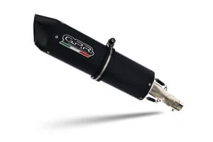 GPR exhaust approved matte black Furore BMW R1200GS/Adventure 2014-2016 - Picture 1 of 3