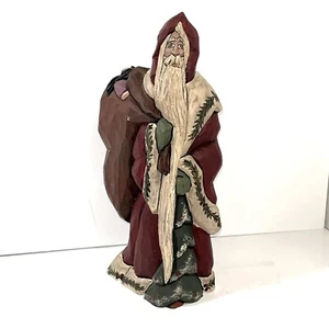 Patricia Cobb Folk Art HandCarved Father Christmas 1995 Signed P Cobb ‘95 11/100 - Picture 1 of 7