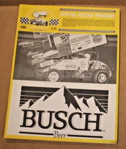 1986 Williams Grove Speedway Program - June 27, 1986 - Busch Beer Twin 20's - Picture 1 of 2