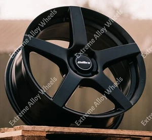 Alloy Wheels 16" Pace For Jaguar E F I Pace F S X Type XE XF XJ XK 5x108 Black - Picture 1 of 7