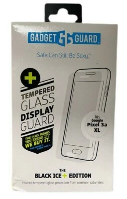 Gadget Guard Black + Edition Glass Screen Protector for Google Pixel 3a XL Only - Image 1 of 3
