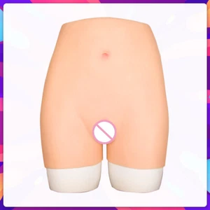 CDS Silicone Panties Crossdresser Panties Sissy Fake Vagina Pants Hip Enhancer - Picture 1 of 14