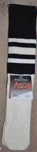 Adam's Adams football official's socks new black while size 10-13 - Picture 1 of 6