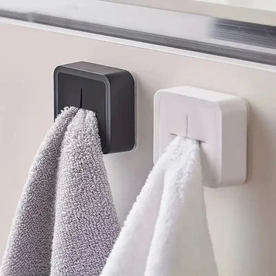 Handtuchhalter-Selbstklebend 2.STK, Handtuchhaken-Handtuchstecker,Handtuchclip - Bild 1 von 4