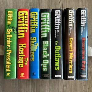 W.E.B. Griffin Lot of 7 Presidential Agent Novel Series- Hardcover - Picture 1 of 1