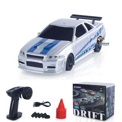 Special 1/43 RC Racing R34 High Speed Drift Vehicle 4WD RTR Mini Car Gifts - Image 1 of 4