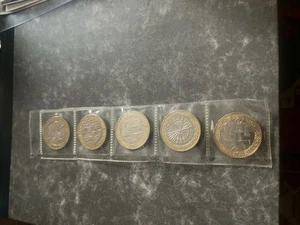 5 (Five) Different Two Pound Coins - Picture 1 of 9