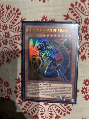 游戏王混沌黑暗魔法师 IOC-065 超罕见第 1 版近乎完好 — 第 1/4 张图片