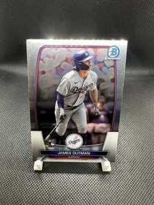JAMES OUTMAN 2023 Bowman Chrome #68 Rookie RC Los Angeles Dodgers - Picture 1 of 2