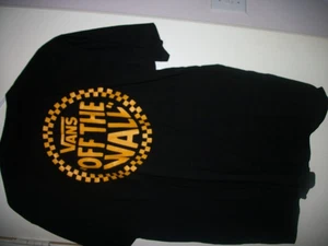 Vans Off The Wall Casual Crew Neck Graphic T-Shirt Herren Größe XL schwarz - Bild 1 von 4