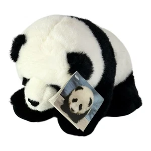 Vintage Aurora Riesenpanda Bär Plüsch "Hua Mei" San Diego Zoo schwarz weiß Plüsch - Bild 1 von 12
