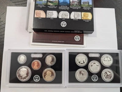 2020-S San Francisco Silver U.S. Mint Proof Set With Bonus W. Nickel Box And COA - Image 1 of 4