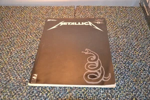 1991 Metallica Guitar - Vocal Tab Book - Black Album - Songbook Tablature - Picture 1 of 7