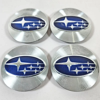 👀 2012-2025 Subaru сплава колеса 2 5/16» центральные колпаки # 28821VA011 б/у набор/4 ✅ - Изображение 1 из 4