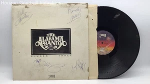 The Alabama Band Number Three LP Vinyl Record MDJALA78901 With Signed DJ NO COA - Picture 1 of 12