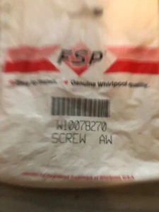 W10078270 / Whirlpool Washer Screw - Picture 1 of 3