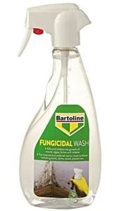 Fungicidal Wash Spray Bartoline 500ml Highly Effective Formulation Kills Mould - Picture 1 of 5