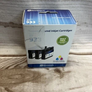 Alternative for HP 933 C/M/Y, Dataproducts SEALED Non-OEM Inkjet Cartridges - Picture 1 of 6