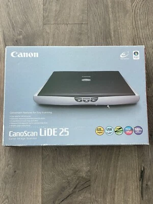 Canon CanoScan LiDE 25 Color Image Scanner 1200 X 2400 DPI NEW NIB - Image 1 of 4