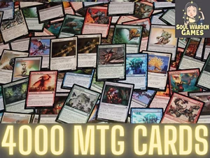 4000+ MAGIC THE GATHERING MTG BULK LOT INSTANT COLLECTION WITH RARES AND FOILS! - Picture 1 of 1