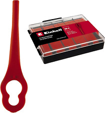Einhell Replacement Strimmer Blades (50Pcs) - Plastic Blade Set for GE-CT 18 Li,