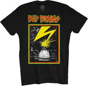 BAD BRAINS - Capitol - T SHIRT S-M-L-XL-2XL Brand New T Shirt Official