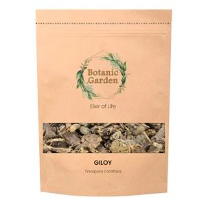 Hierba cruda Giloy o Tinospora Cordifolia de jardín botánico 100 % pura hierba orgánica - Imagen 1 de 6