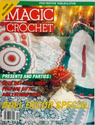 MAGIC CROCHET Noel Decor Special October 1993, No. 86 | 32 Projects - Image 1 of 4