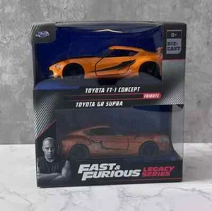 Jada Toys Fast & Furious Legacy Series Toyota FT-1 Concept & Toyota GR Supra - Picture 1 of 3