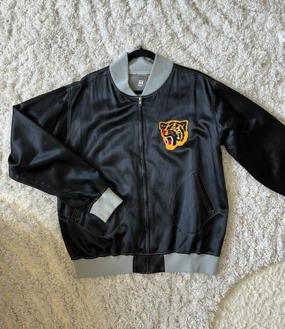 Ebbets Field Flannels Osaka Tigers Satin Warmup Jacket Size XL Cover