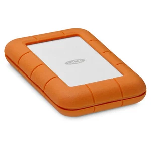 2TB Seagate LaCie Rugged Portable Hard Drive - Orange - Afbeelding 1 van 5