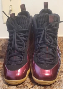 Nike Foamposite One Night Maroon Sneakers Grade School 2006 Size 7y 🤩 - Picture 1 of 24
