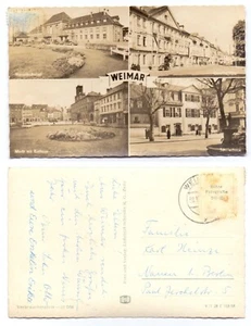103375 - Weimar - Echtfoto - Ansichtskarte, gelaufen - Bild 1 von 1