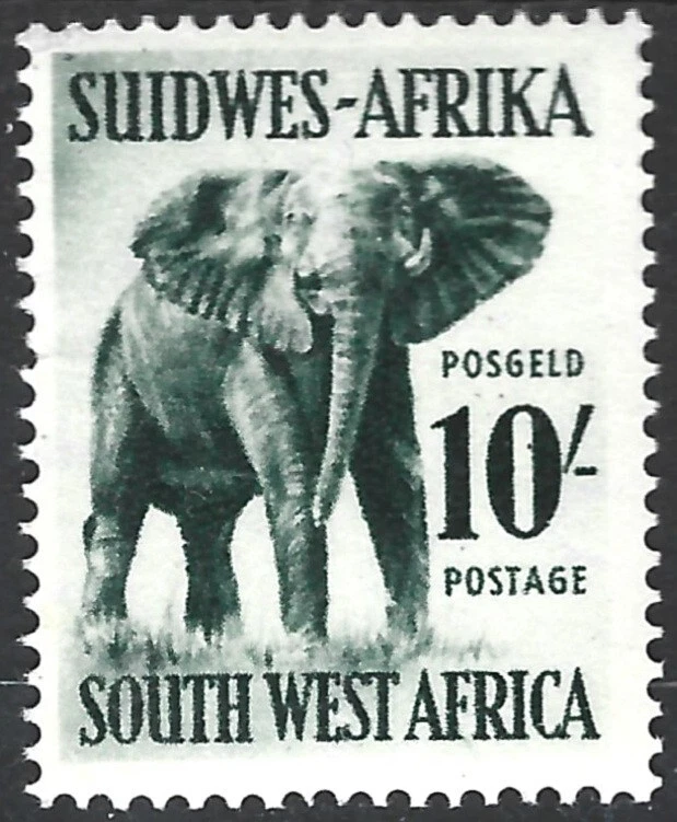 South West Africa 1954.  Animals.  Elephant. Sc# 260, MNH OG - Image 1 of 1
