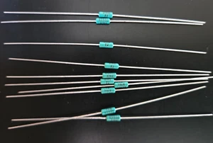 10pcs 37.4 ohm 1/4W 1% Metal Film Precision Resistors ~ NEW ~ - Picture 1 of 1