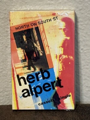 1991 Herb Alpert North On South St SEALED Cassette Tape Single - NOS - Image 1 of 4