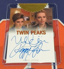 2019 Twin Peaks Archives Madchen Amick & Peggy Lipton Dual Autograph 9 Case Inc