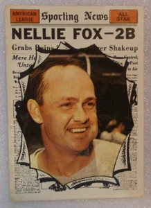 Collectible 1961 Topps Nellie Fox "Sporting News AL All-Star" Card (#570) - Picture 1 of 2