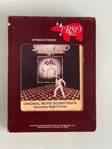 1977 Original 8-Track Tape - Saturday Night Fever Movie Soundtrack - 8T-2-4001 - Picture 1 of 6