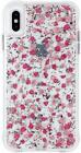 iPhone XS Max Case Flowers Case-Mate Glitter Protective Cover Karat Petals Clear